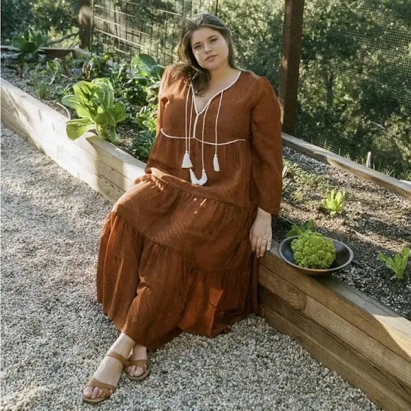 Christy Dawn - Paloma Dress Extended Pumpkin Paisley (Lined) Size 2X NWOT - Picture 8 of 16